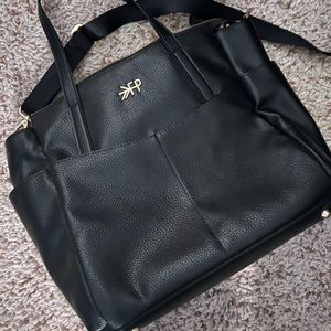Freshly Picked Classic Carryall Diaper Bag in Ebony NWOT